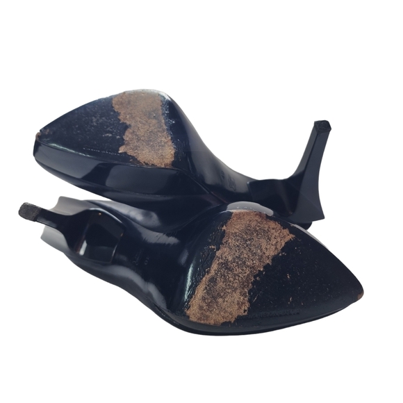 Alexander Wang Natasha Pumps Architectural Heels Black 40 / 8 - Picture 12 of 15